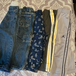 Bundle of 5 joggers/pants/jeans - boys size 2T - barely worn